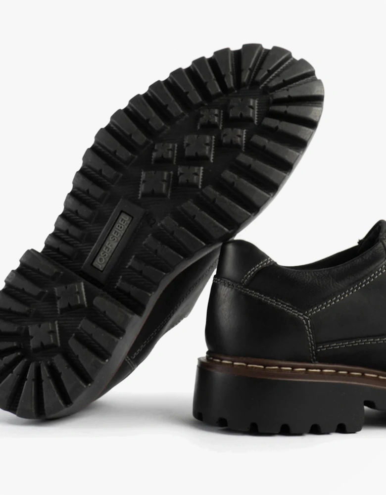 Josef Seibel Chance 59 Mens Casual Shoes Schwarz