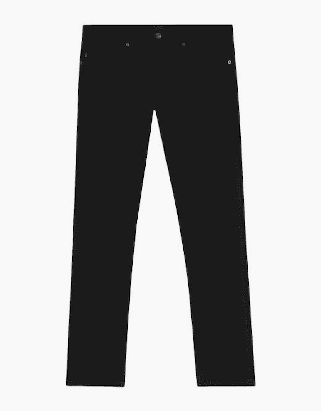 Delaware BO Lightweight Slim Fit Black Jeans, 5 of 4