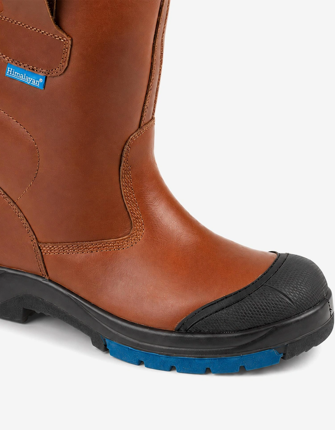 Himalayan 9105 HyGrip Unisex Steel Toe Safety Rigger Boots Brown