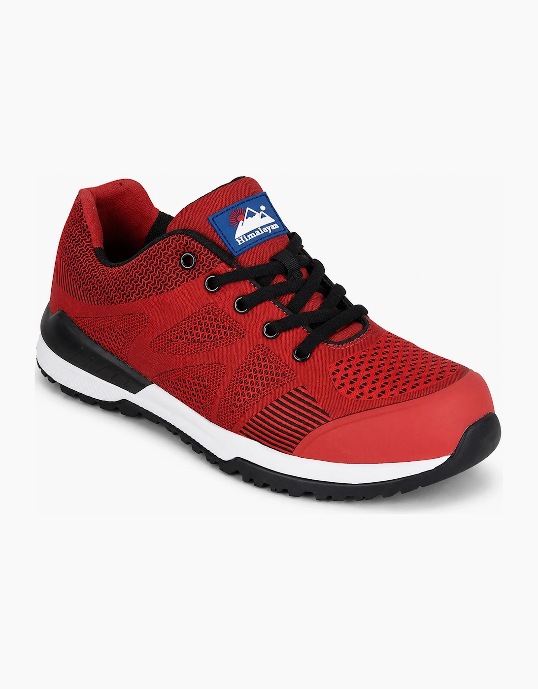 Himalayan Bounce Unisex Adults Safety Trainers Red