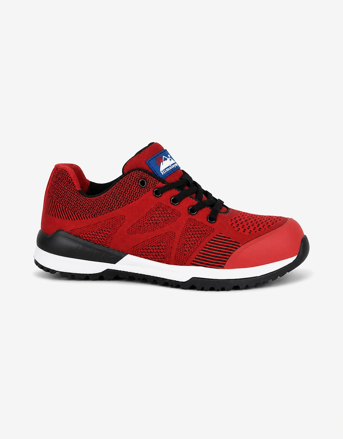 Himalayan Bounce Unisex Adults Safety Trainers Red