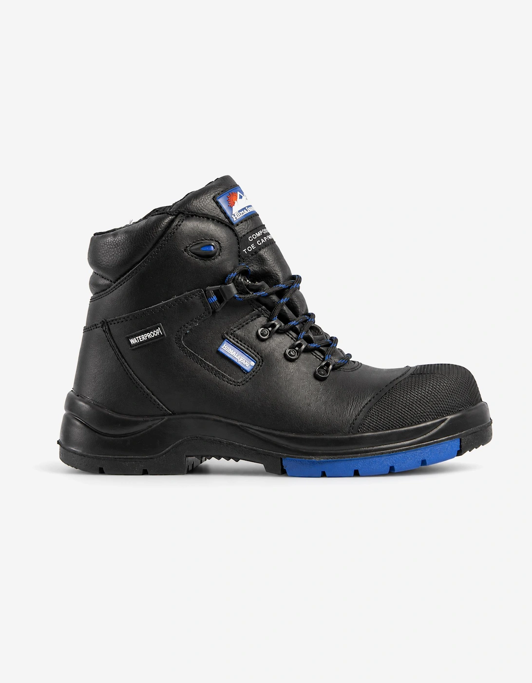 Himalayan 5160 Unisex Adults Safety Boots Black, 7 of 6