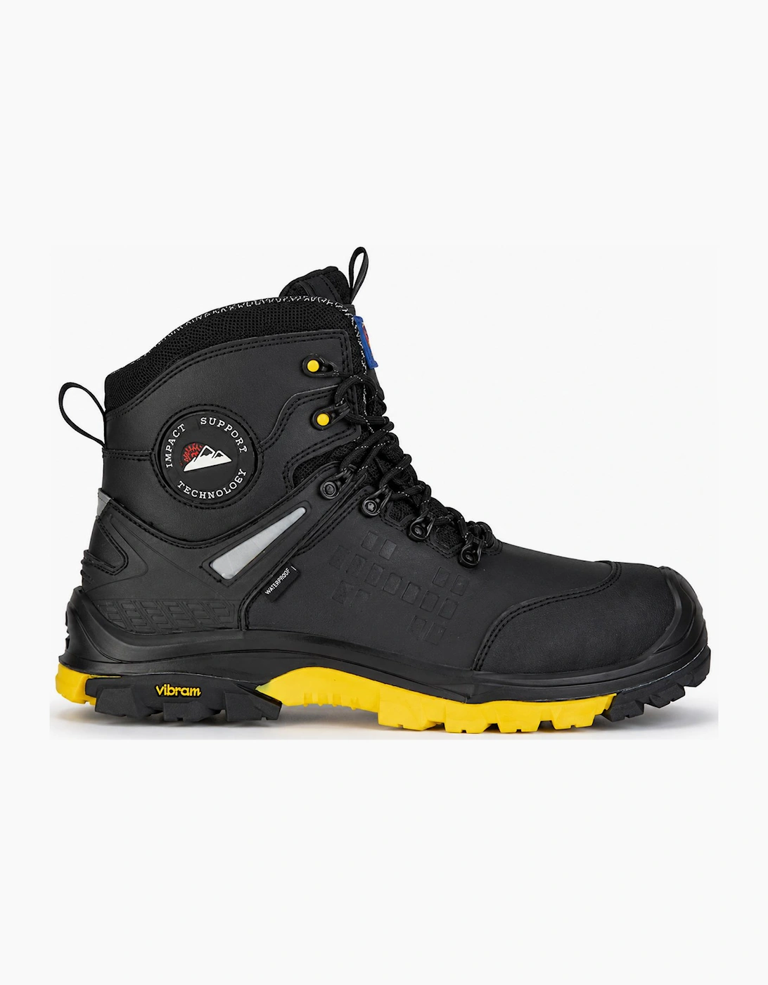Himalayan 5801 Unisex Adults Safety Boots Black, 5 of 4