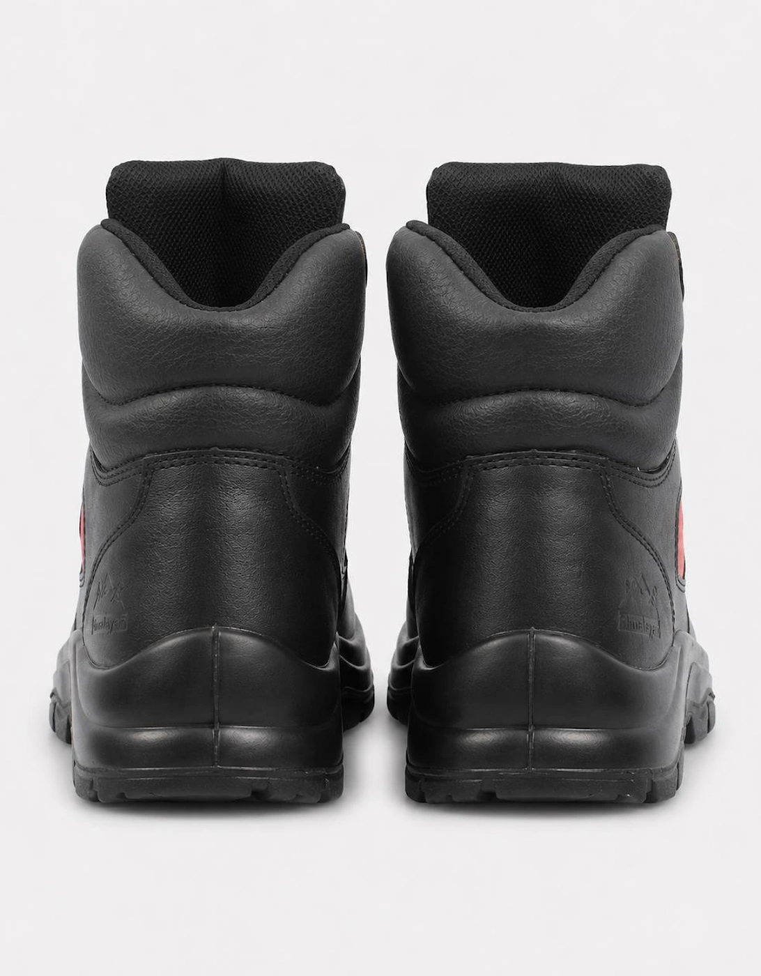 Himalayan 3414 Mens Safety Boots Black/Red