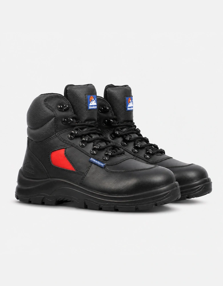 Himalayan 3414 Mens Safety Boots Black/Red