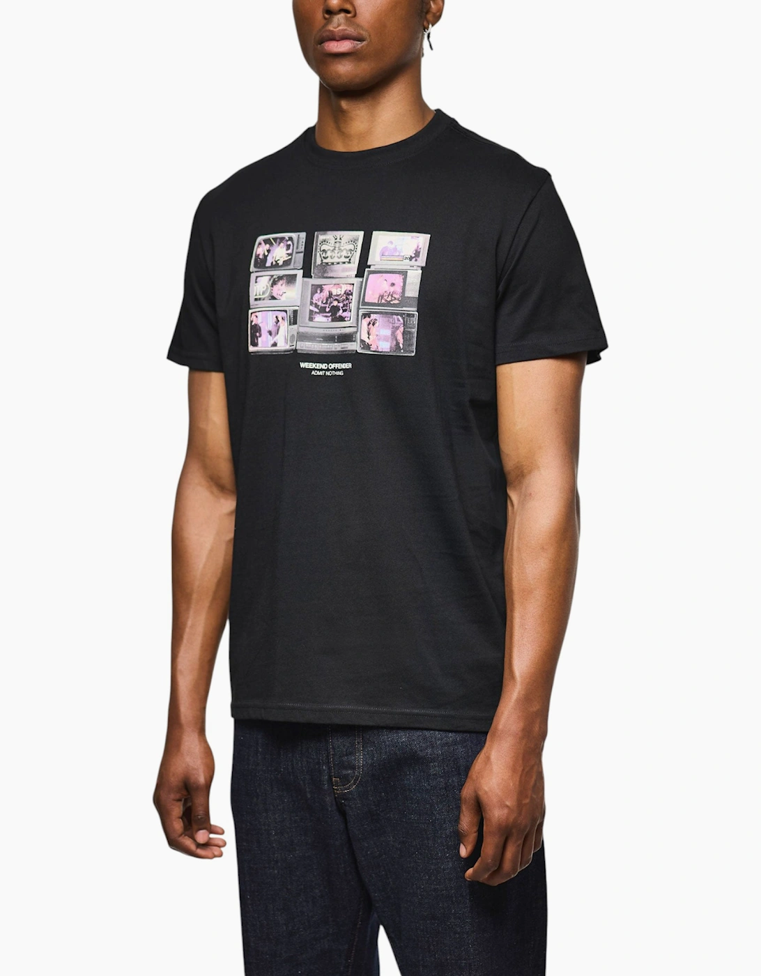 Weekend Offender Mens T Shirt Vision Graphic Short Sleeve Crew Neck New Top, 6 of 5