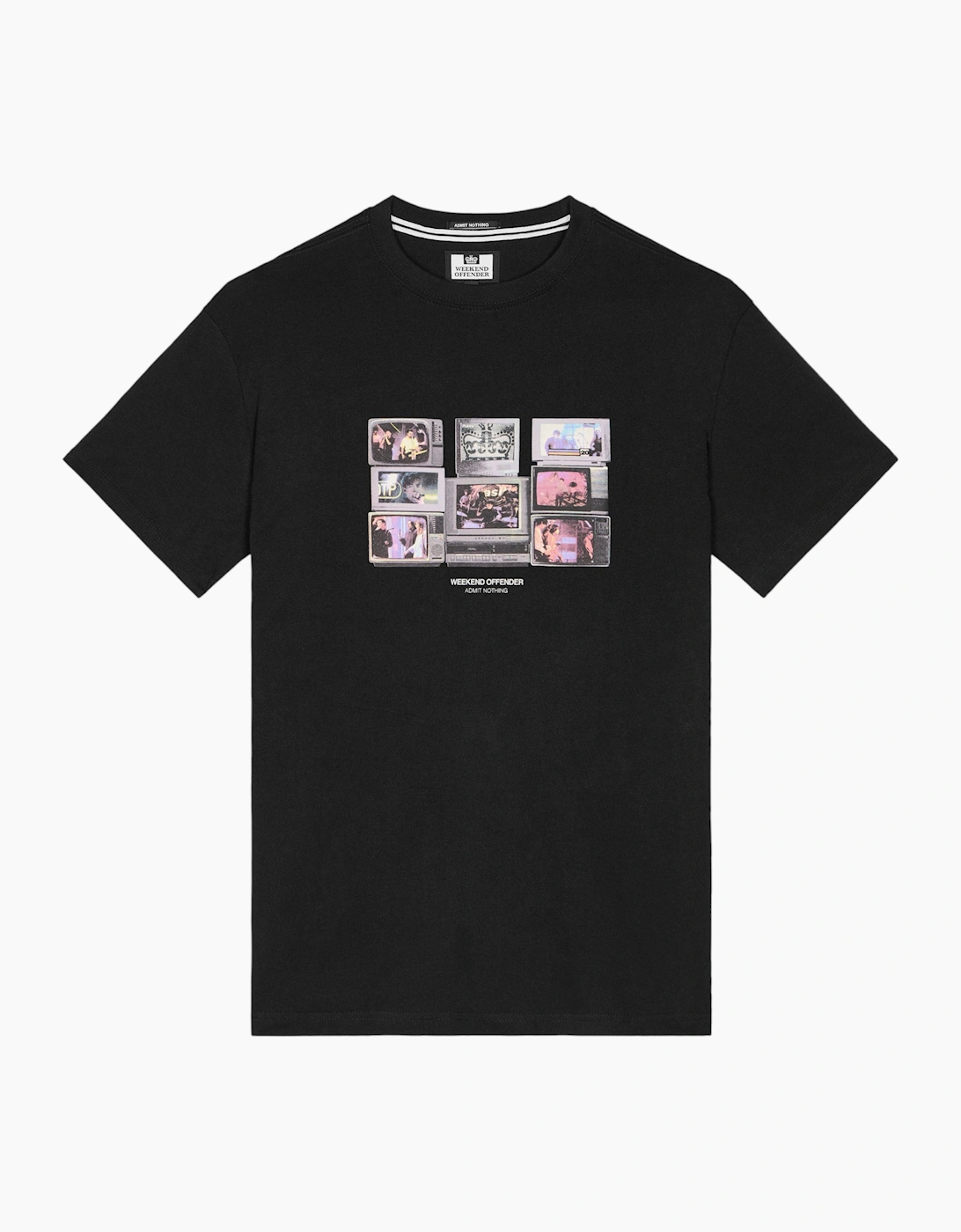Weekend Offender Mens T Shirt Vision Graphic Short Sleeve Crew Neck New Top