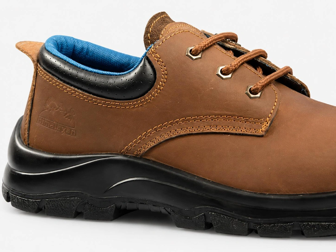 Himalayan 1411BR Unisex Adults Safety Shoes Brown