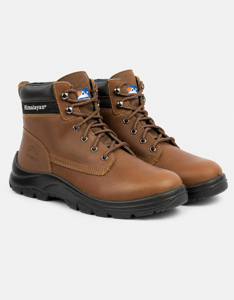 Himalayan 1121 Unisex Adults Safety Boots Brown