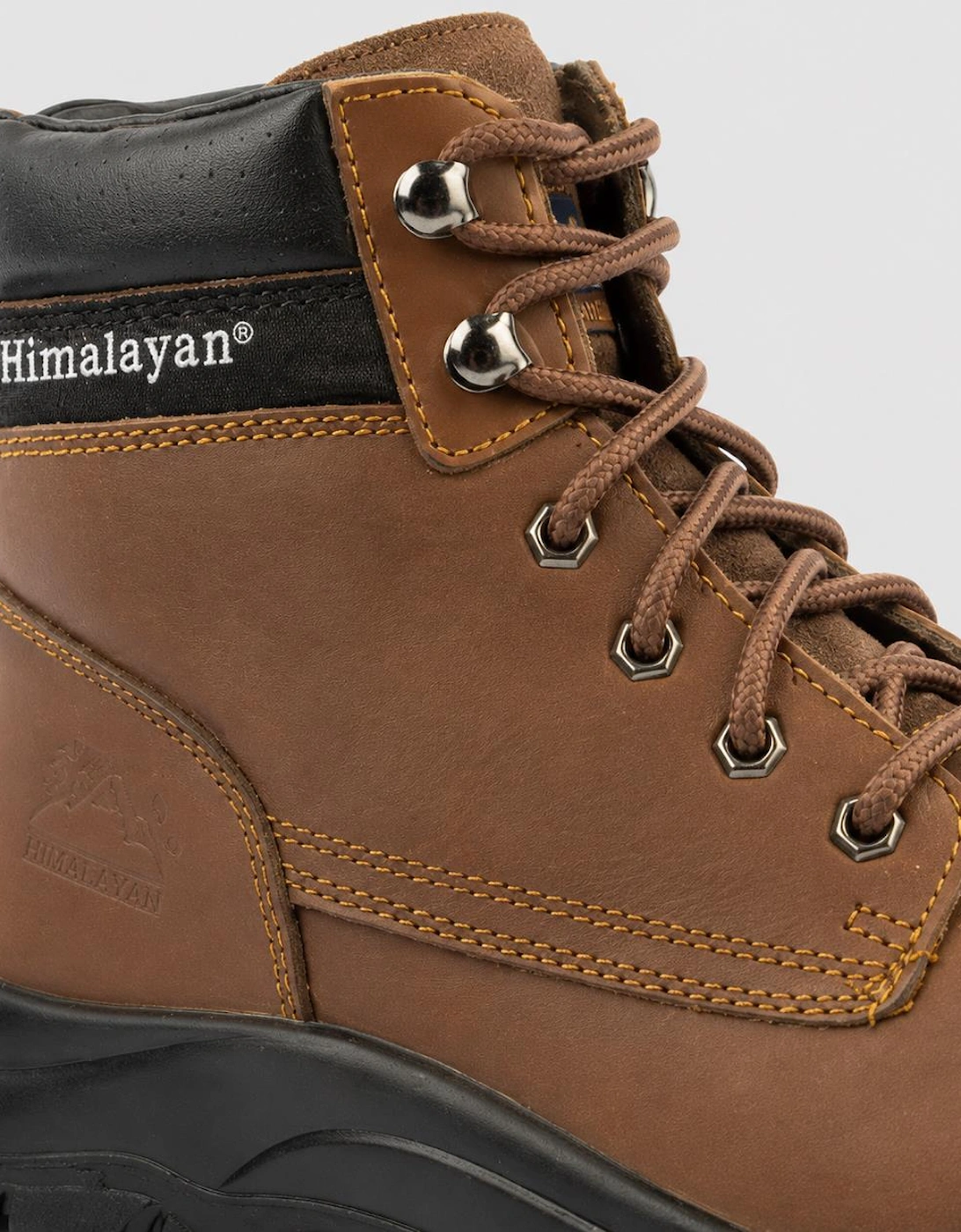 Himalayan 1121 Unisex Adults Safety Boots Brown