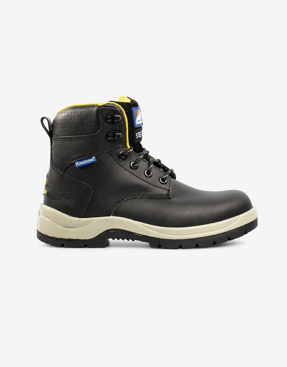 Himalayan 5240 Mens Safety Boots Black, 8 of 7