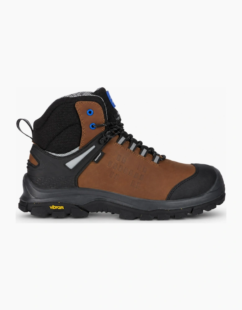 Himalayan 5704 Vibram EcoStep Unisex Composite Toe Safety Boots Brown