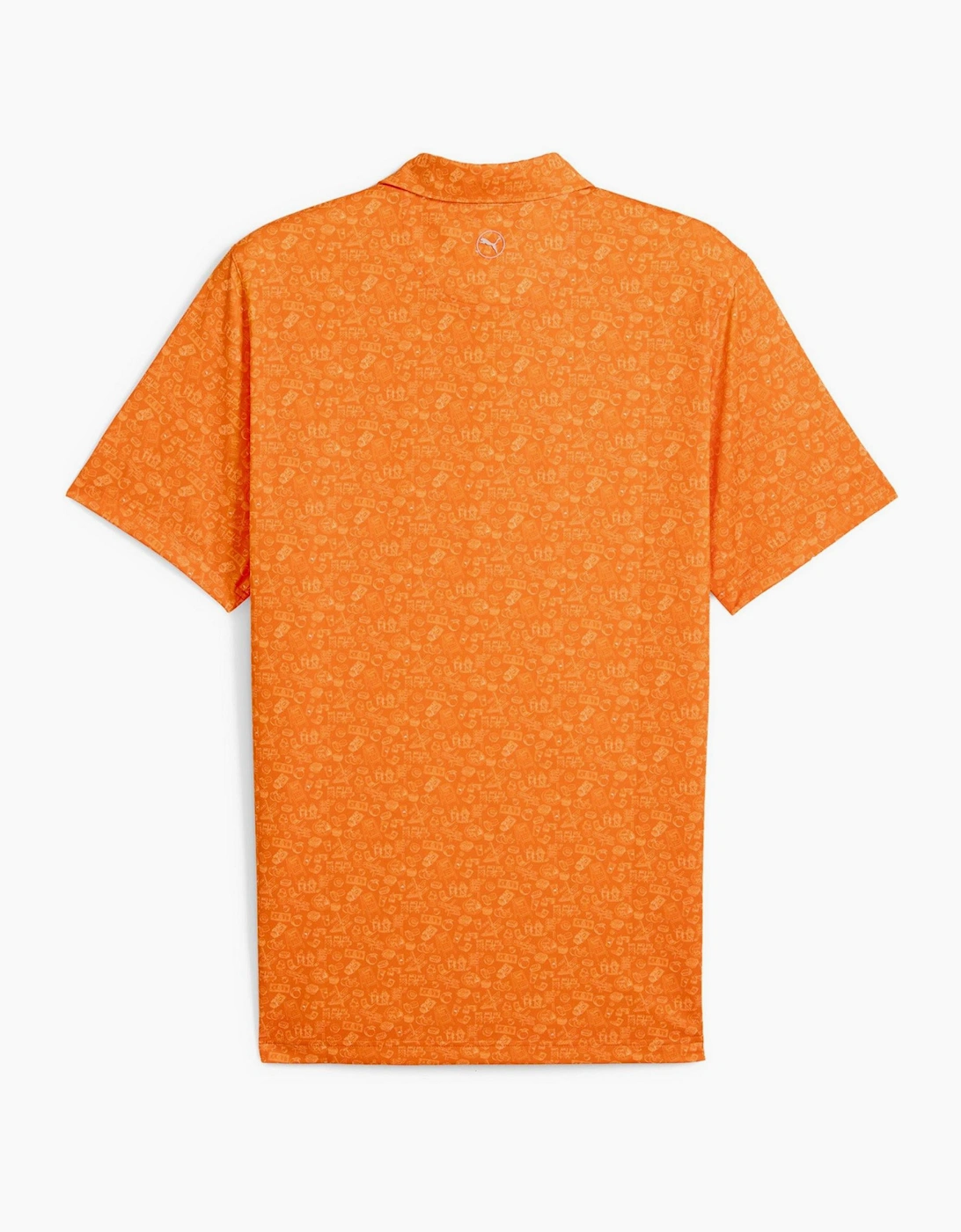 Mens Mattr Peach Stand Polo Shirt