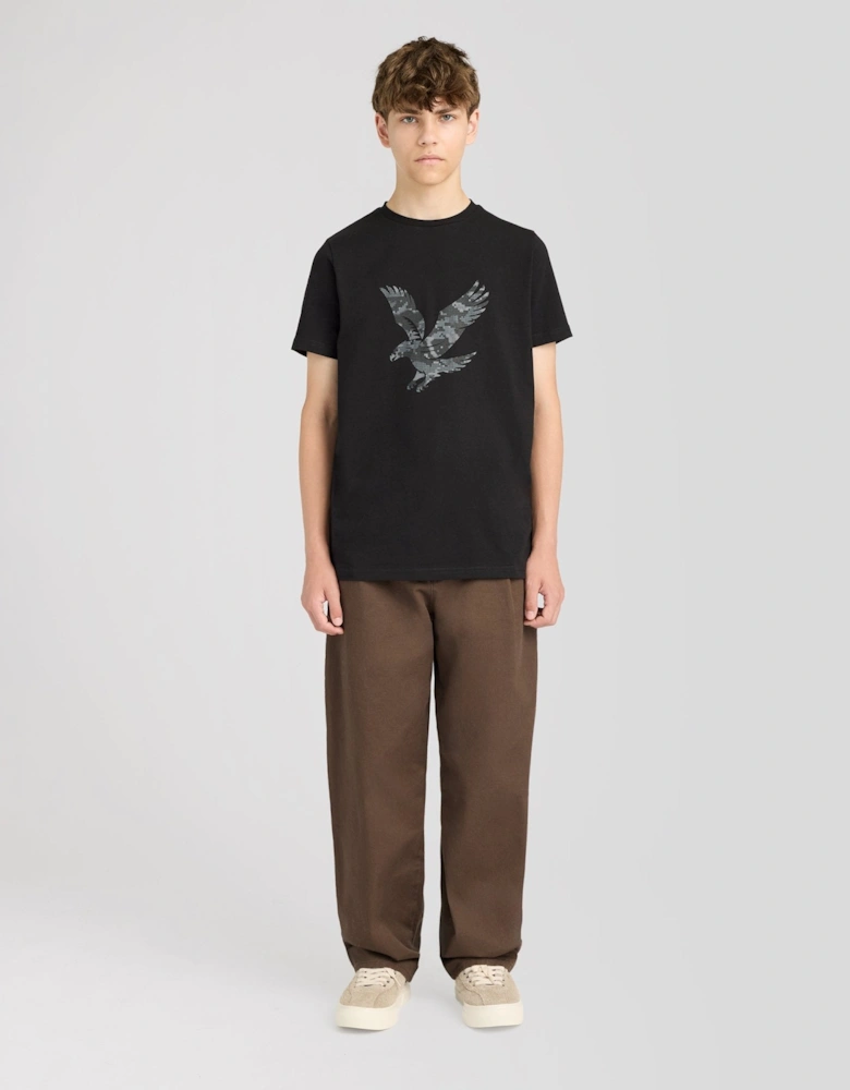 Pixelated Eagle Graphic T-shirt