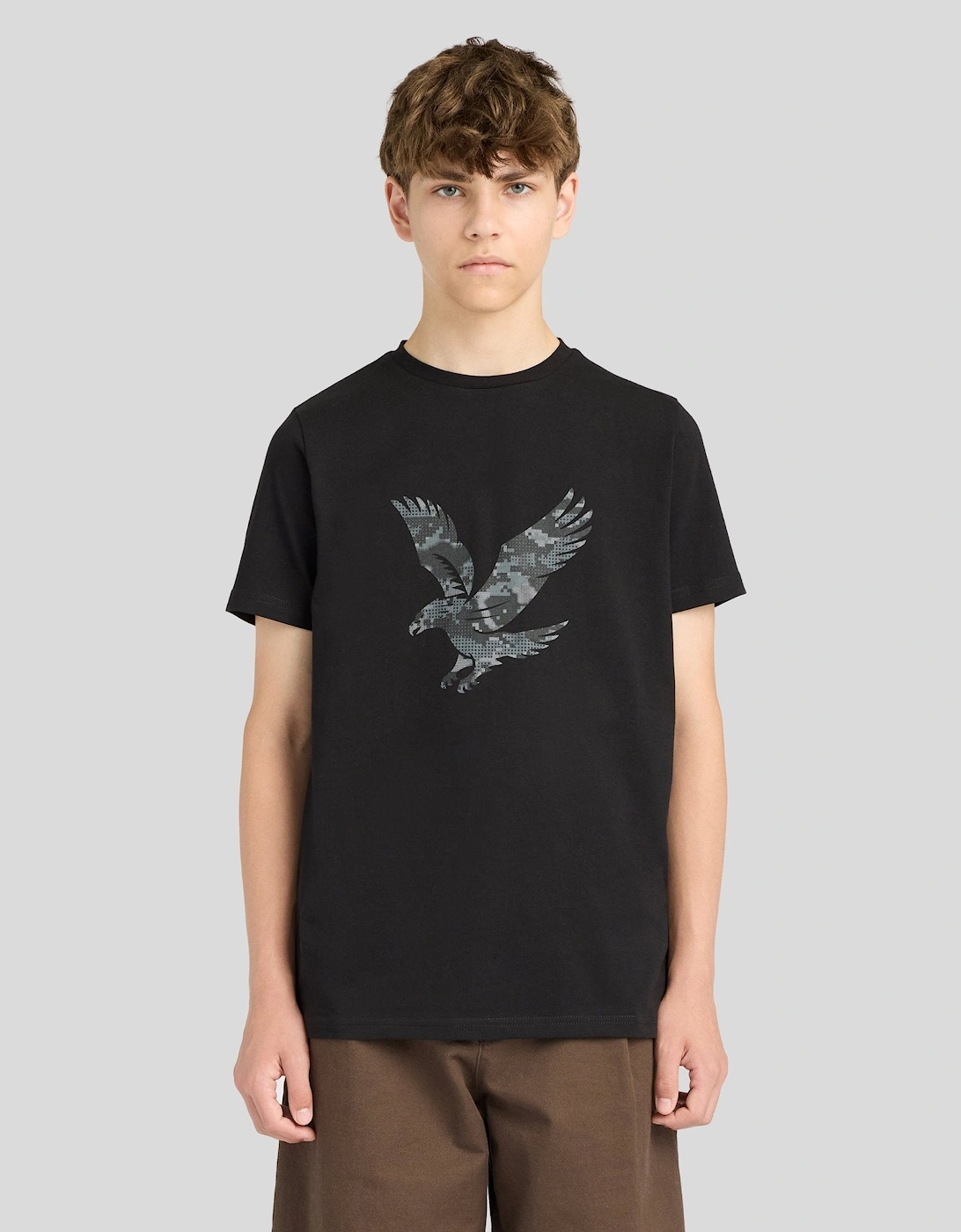 Pixelated Eagle Graphic T-shirt, 7 of 6