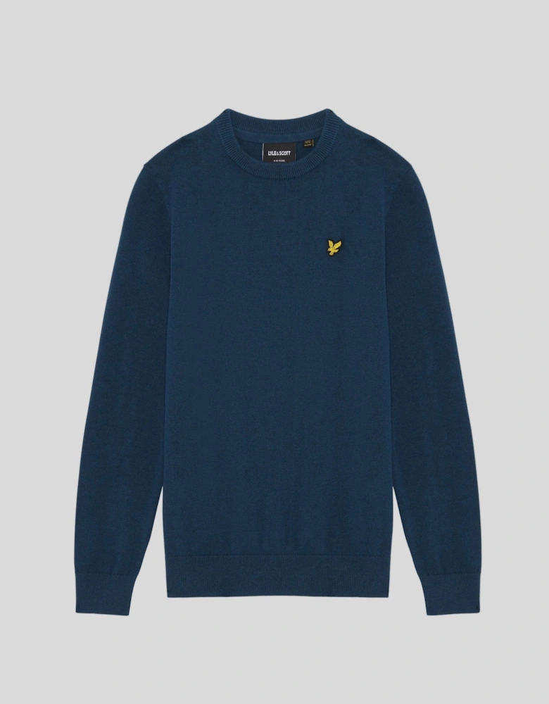 Cotton Crew Neck Jumper