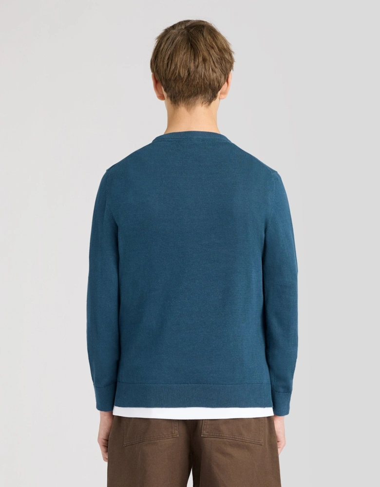 Cotton Crew Neck Jumper