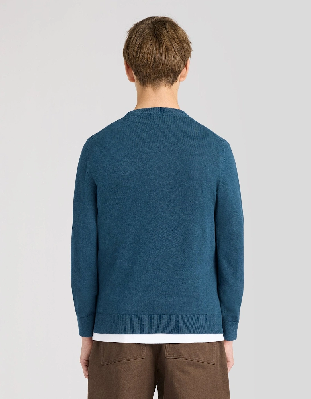 Cotton Crew Neck Jumper