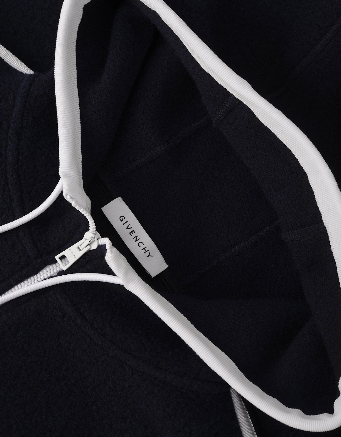 Drop Shoulder Wool Jacket Blue