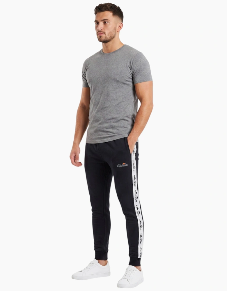 ELLESSE Mens Joggers Fleece Sweatpants Bottoms Casual Cuffed Gym Winter Trousers