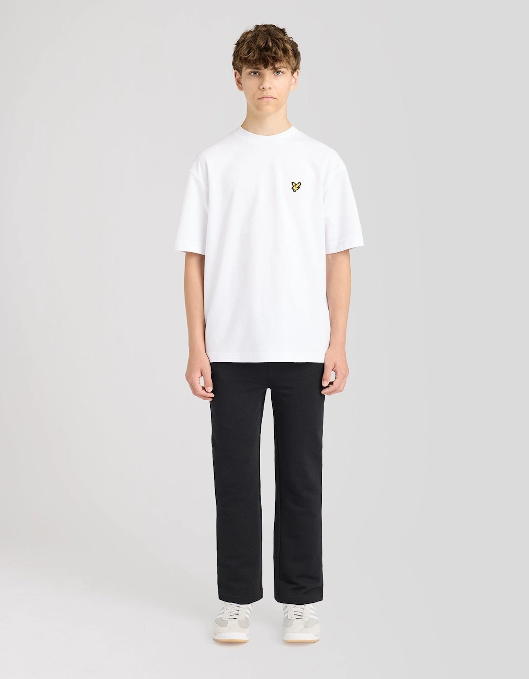 Lyle And Scott Boys  Straight Leg Cotton Joggers - Size 14 Years/15 Years Kids