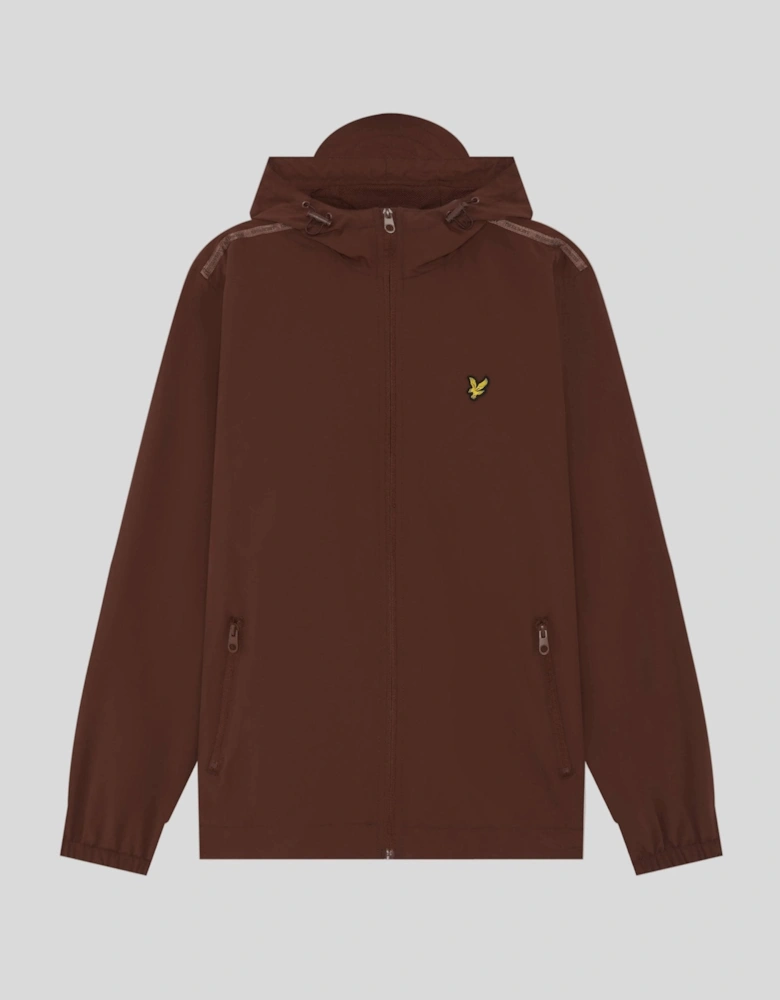 Taped Water Resistant Hooded Jacket