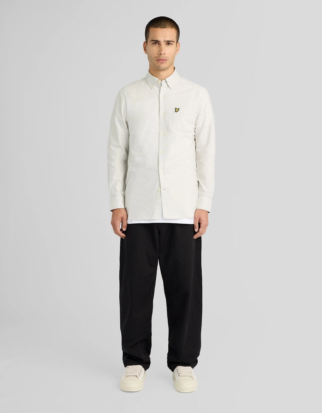 Cotton Button Down Oxford Shirt