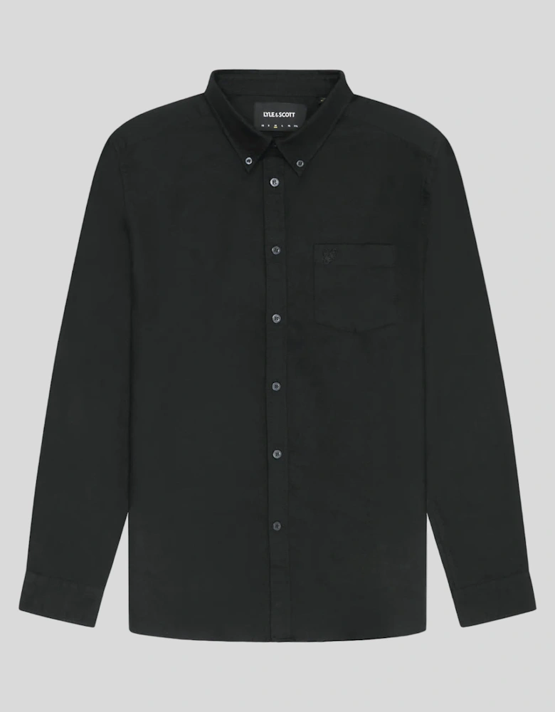 Tonal Button Down Oxford Shirt