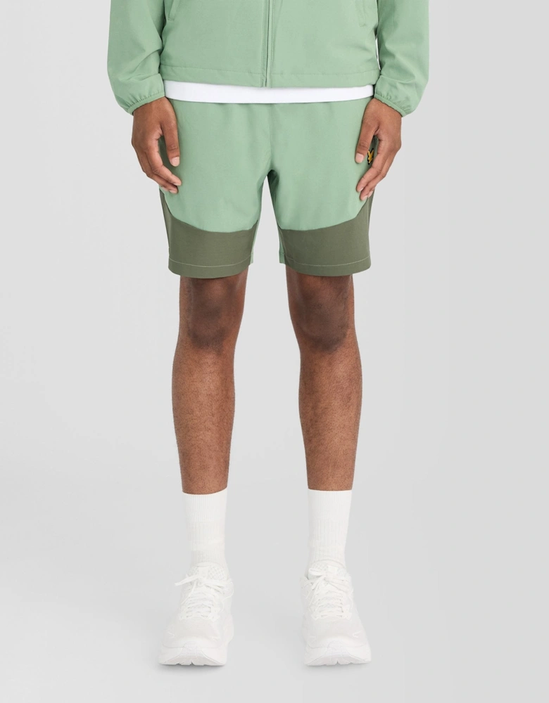 Sports Panelled Shorts