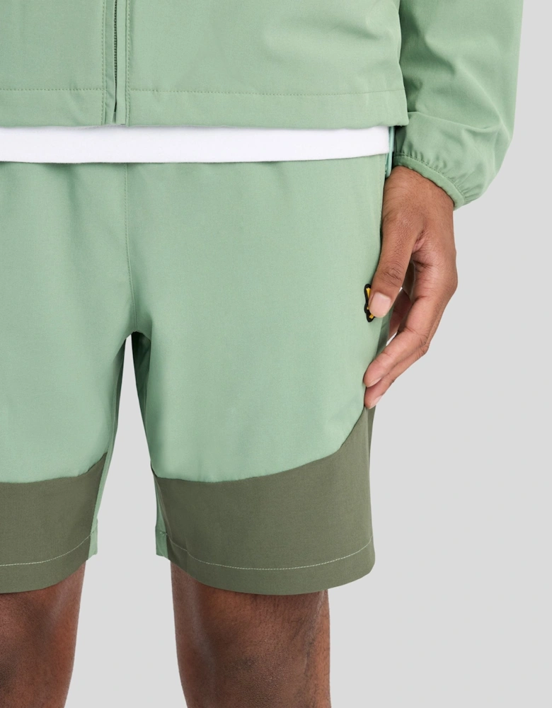 Sports Panelled Shorts