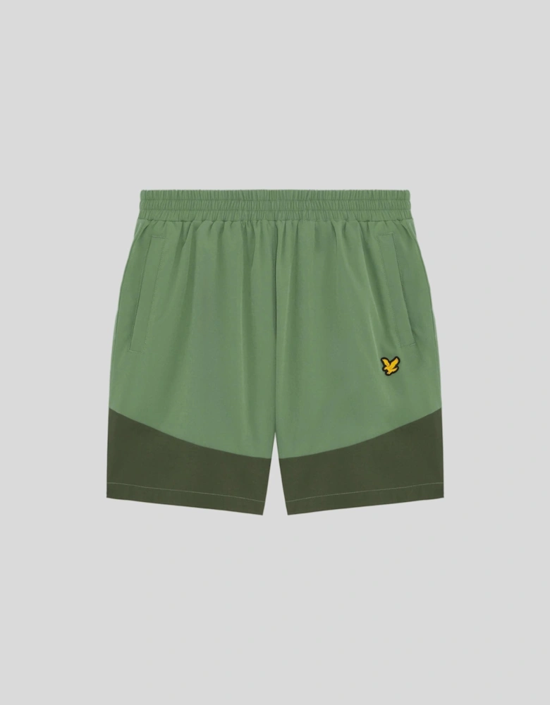 Sports Panelled Shorts