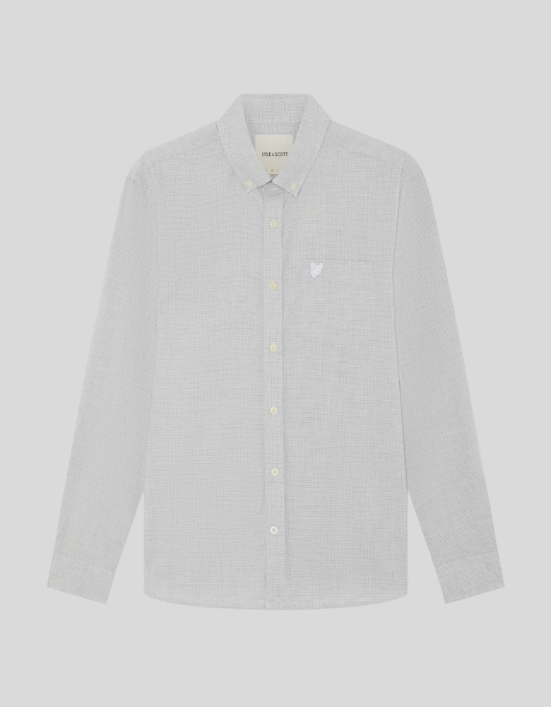 Micro-Houndstooth Shirt