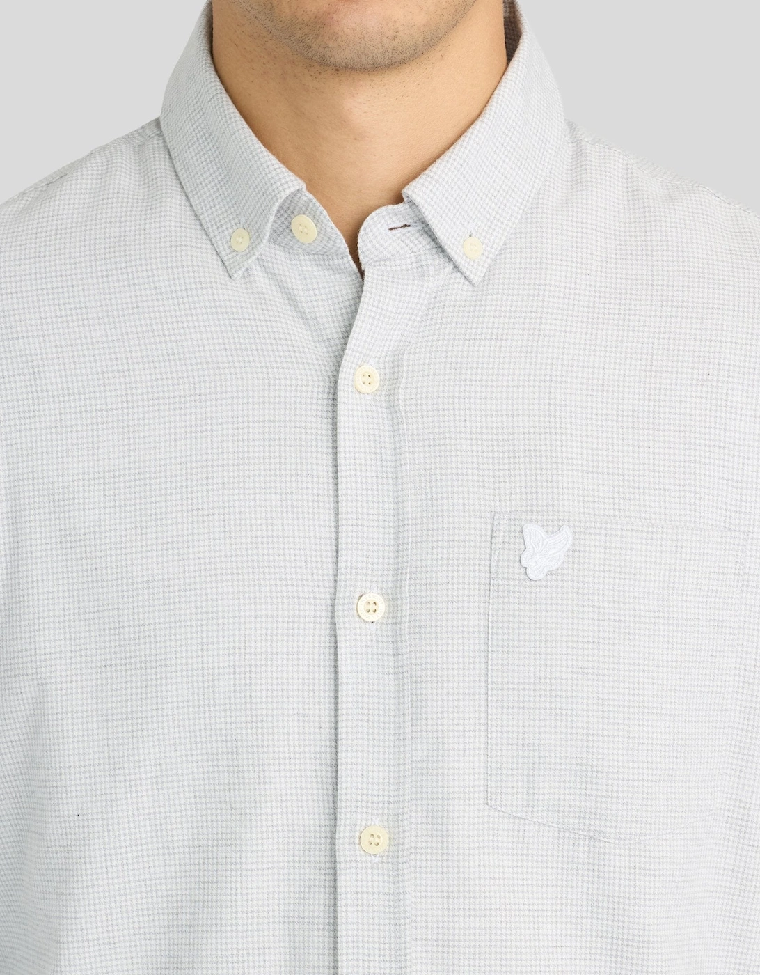 Micro-Houndstooth Shirt