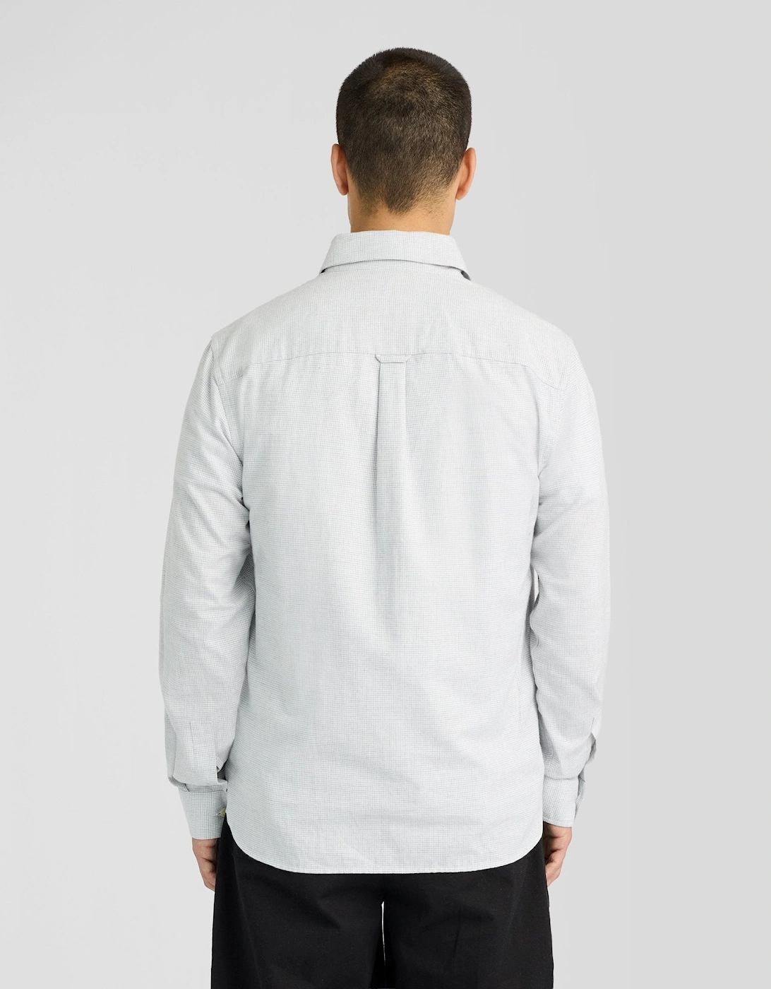 Micro-Houndstooth Shirt