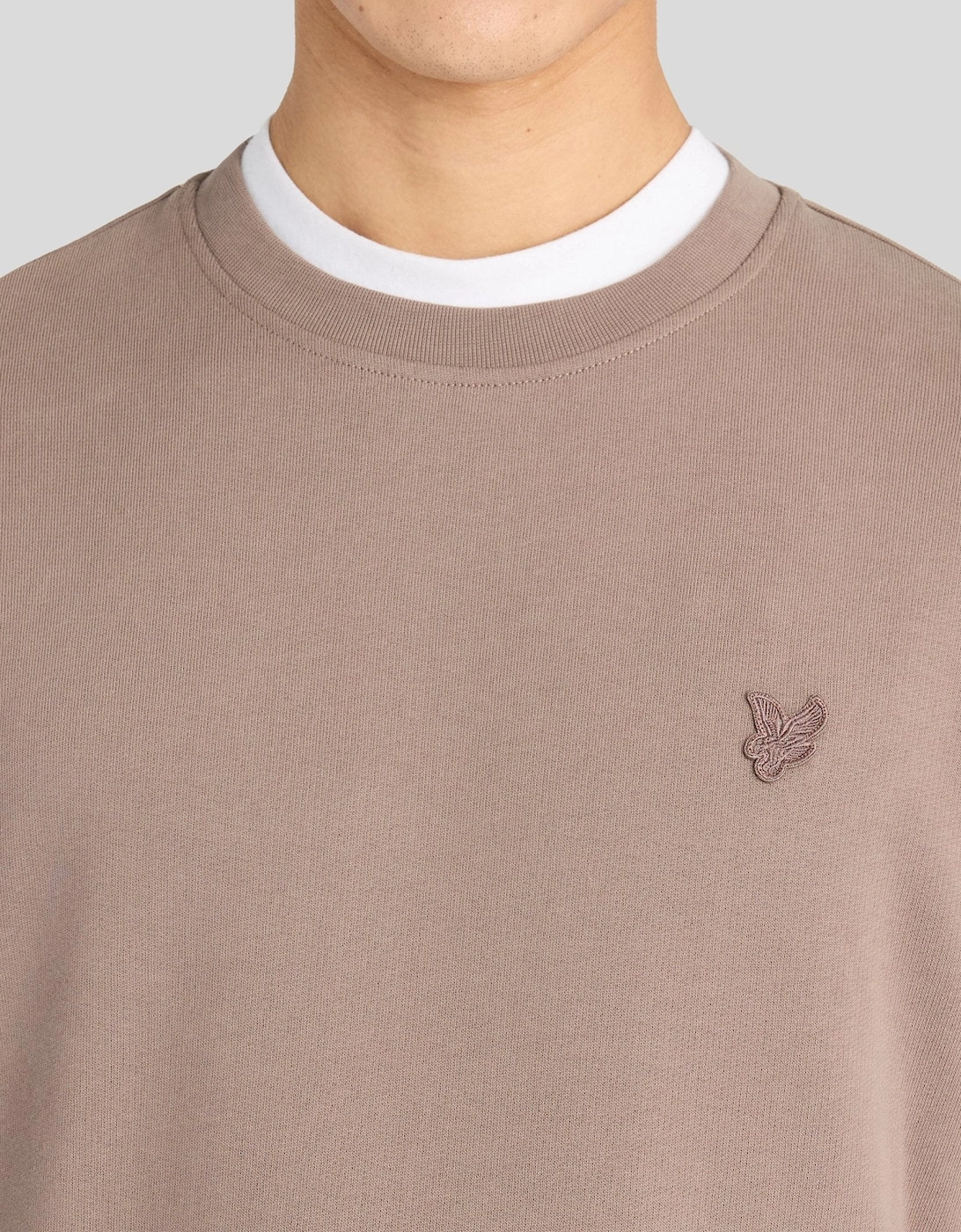 Superfine Cotton Crew Neck Sweatshirt