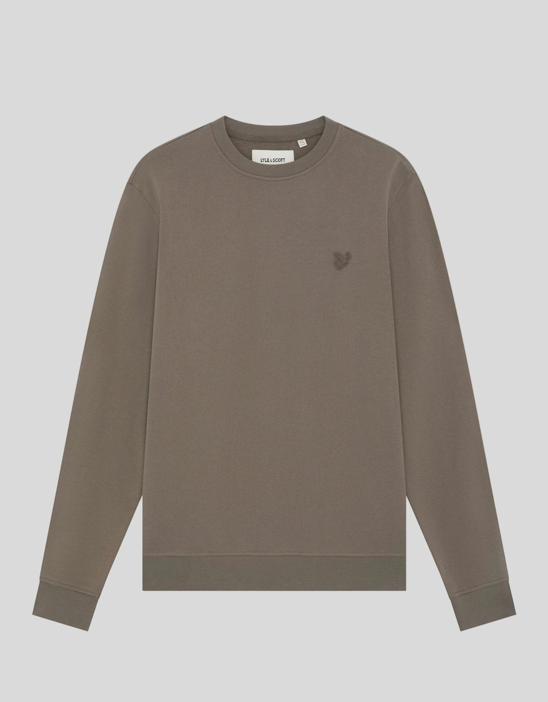 Superfine Cotton Crew Neck Sweatshirt