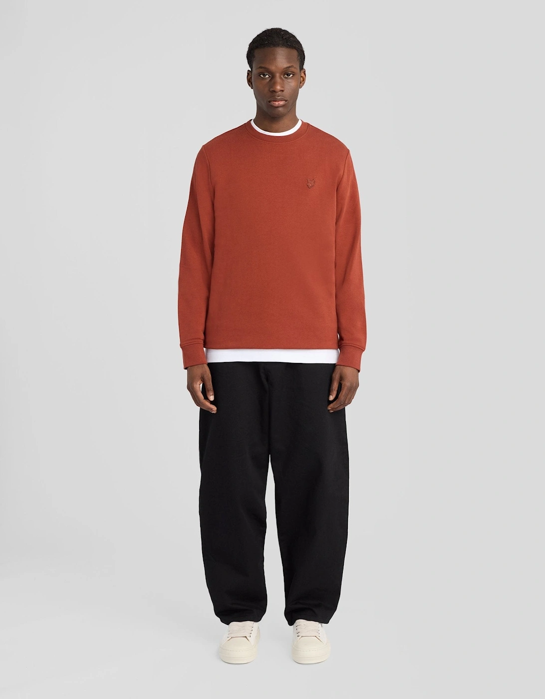 Superfine Cotton Crew Neck Sweatshirt