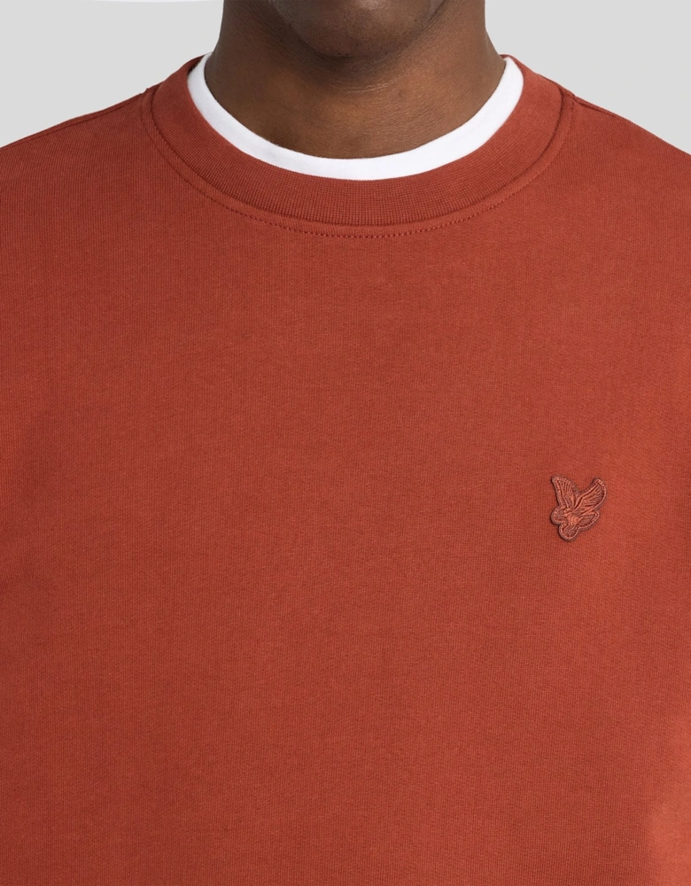 Superfine Cotton Crew Neck Sweatshirt