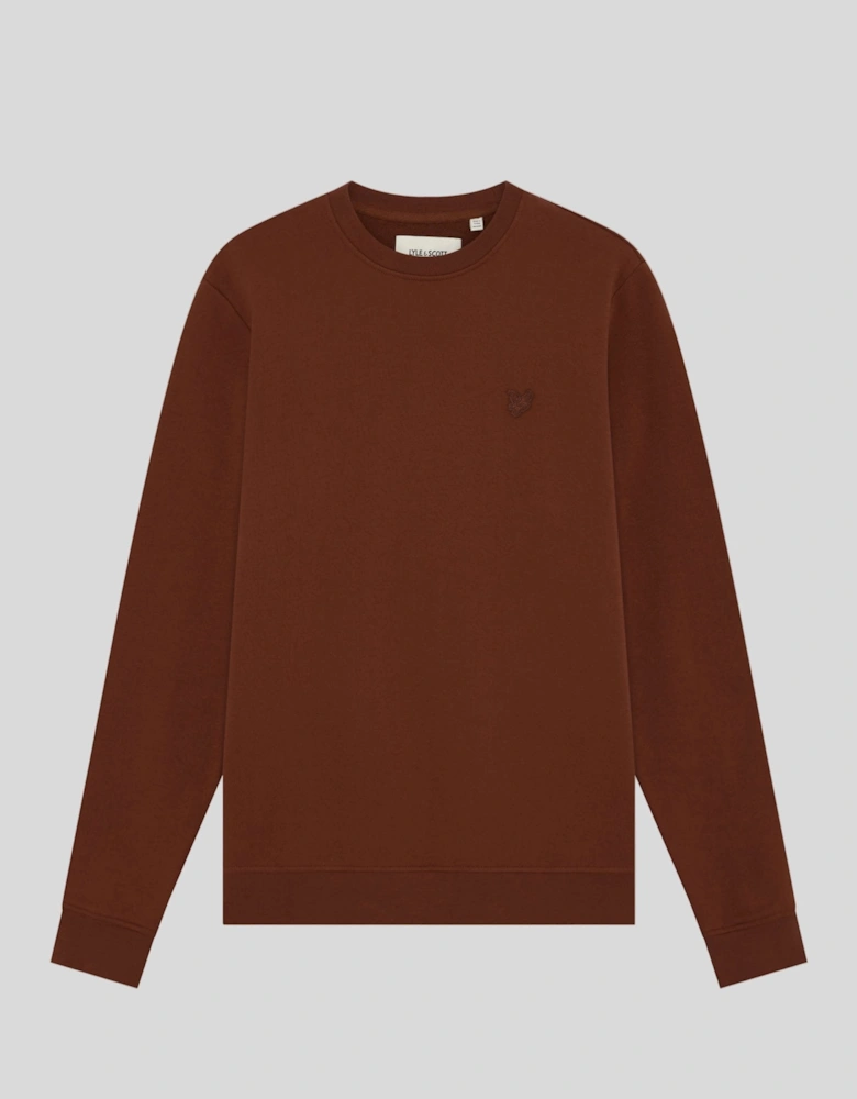 Superfine Cotton Crew Neck Sweatshirt