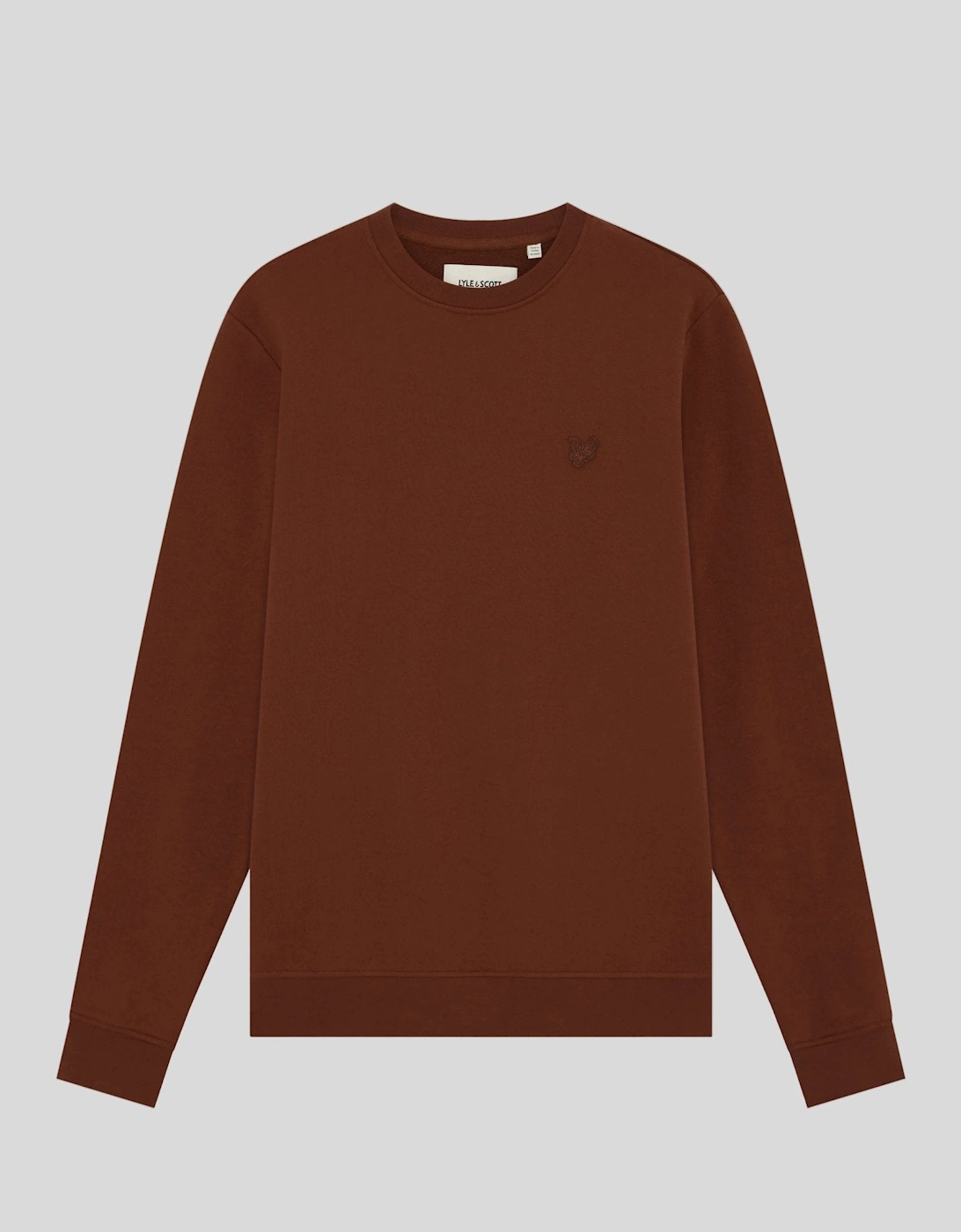 Superfine Cotton Crew Neck Sweatshirt