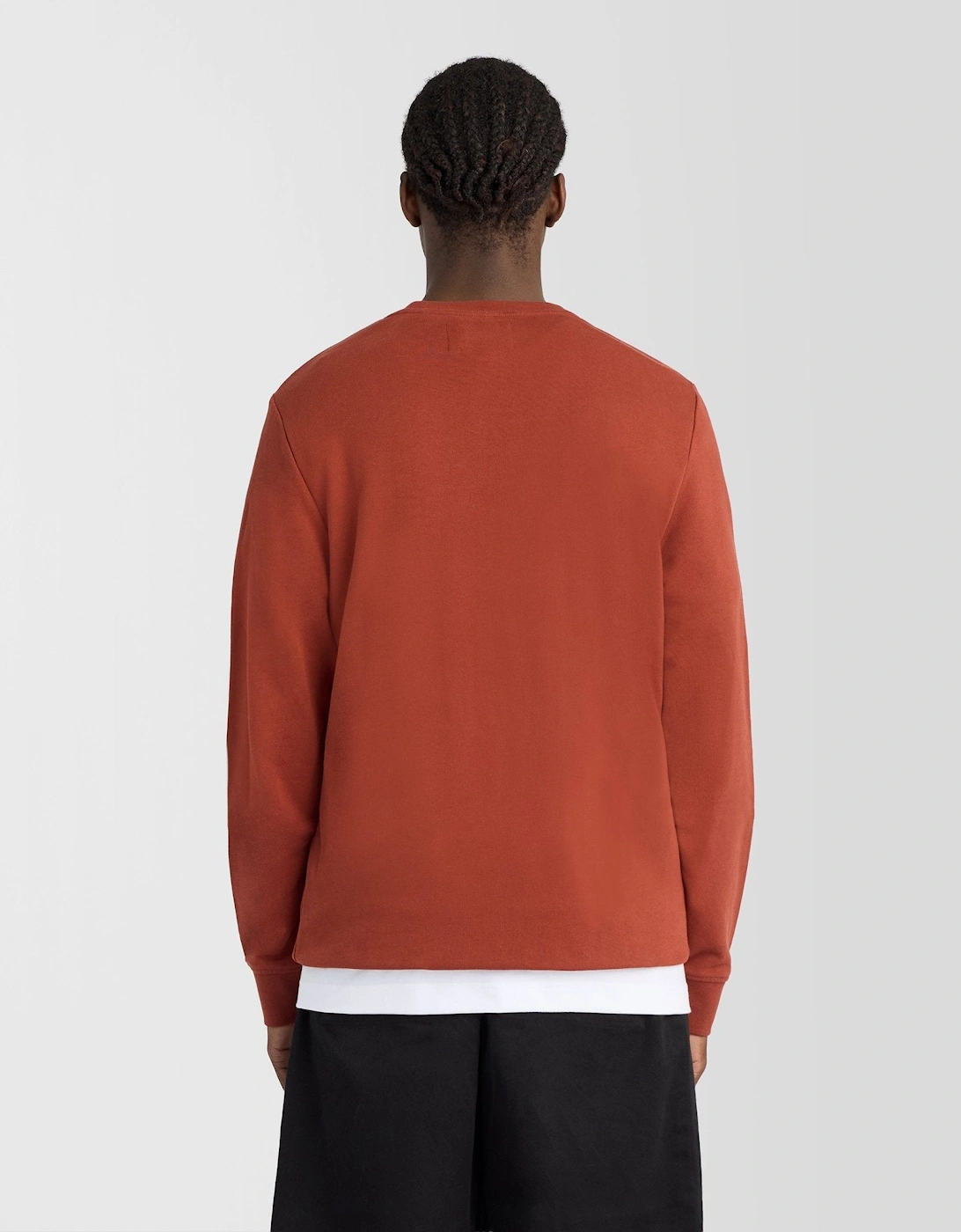 Superfine Cotton Crew Neck Sweatshirt
