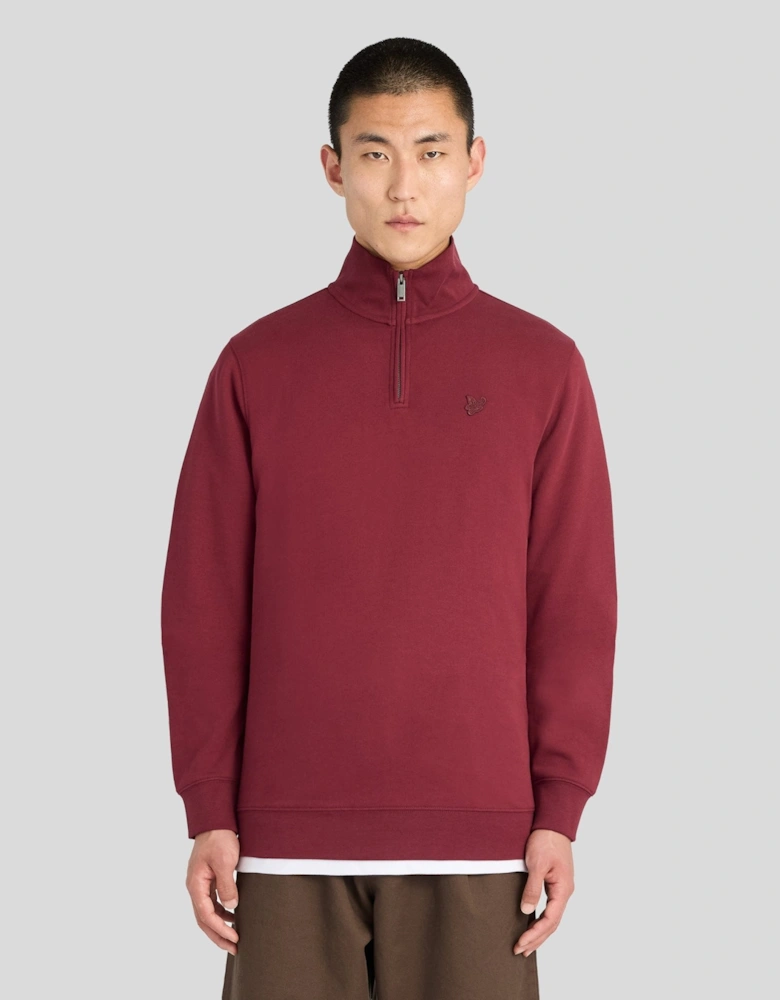 Superfine Cotton 1/4 Zip Sweatshirt