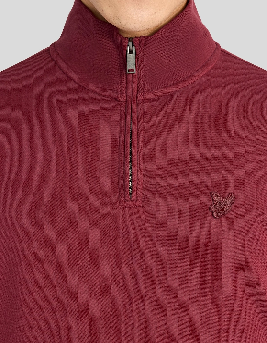 Superfine Cotton 1/4 Zip Sweatshirt