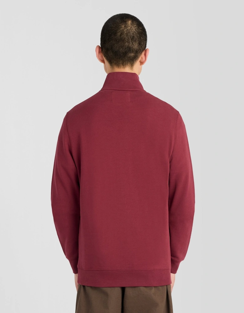 Superfine Cotton 1/4 Zip Sweatshirt