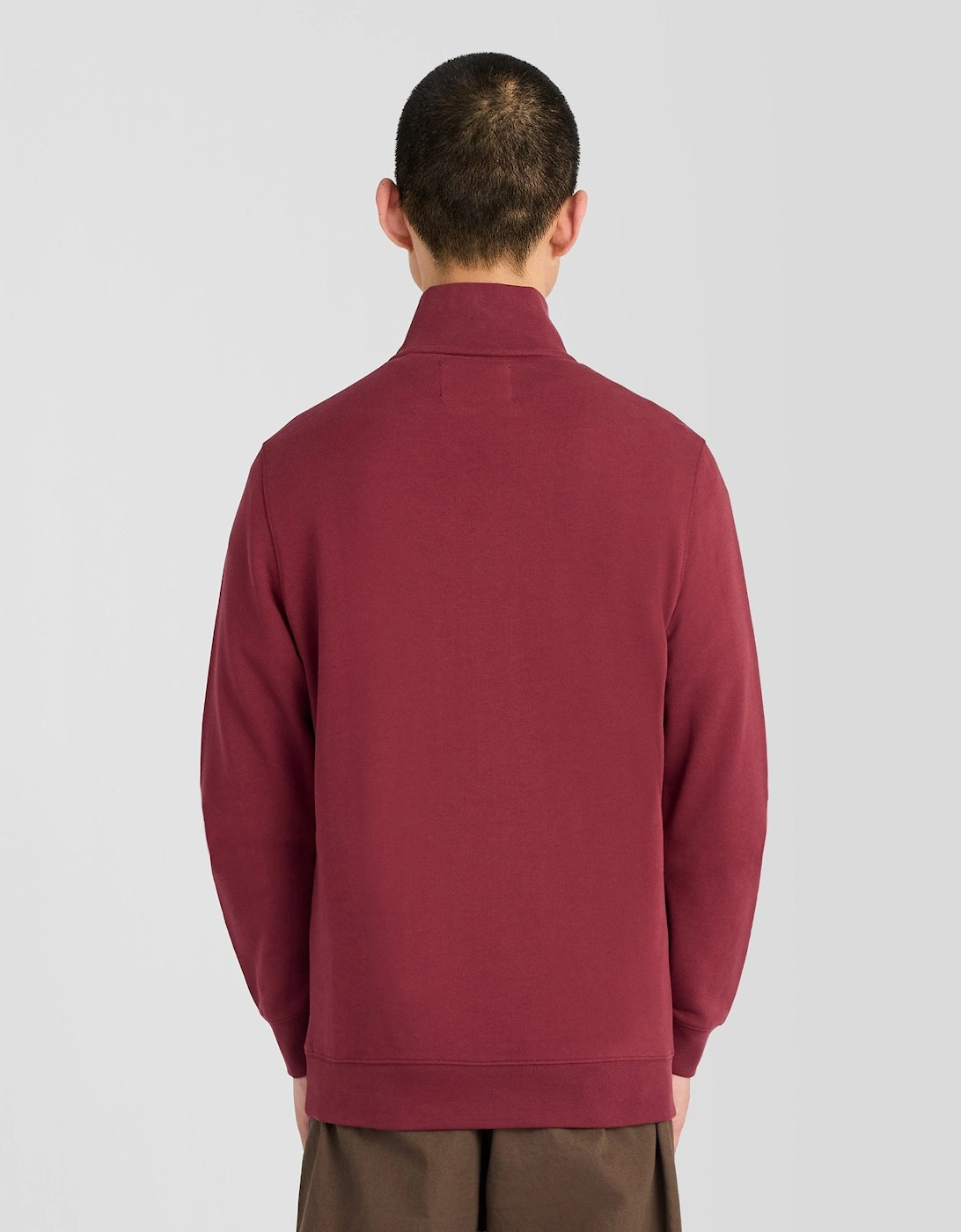 Superfine Cotton 1/4 Zip Sweatshirt