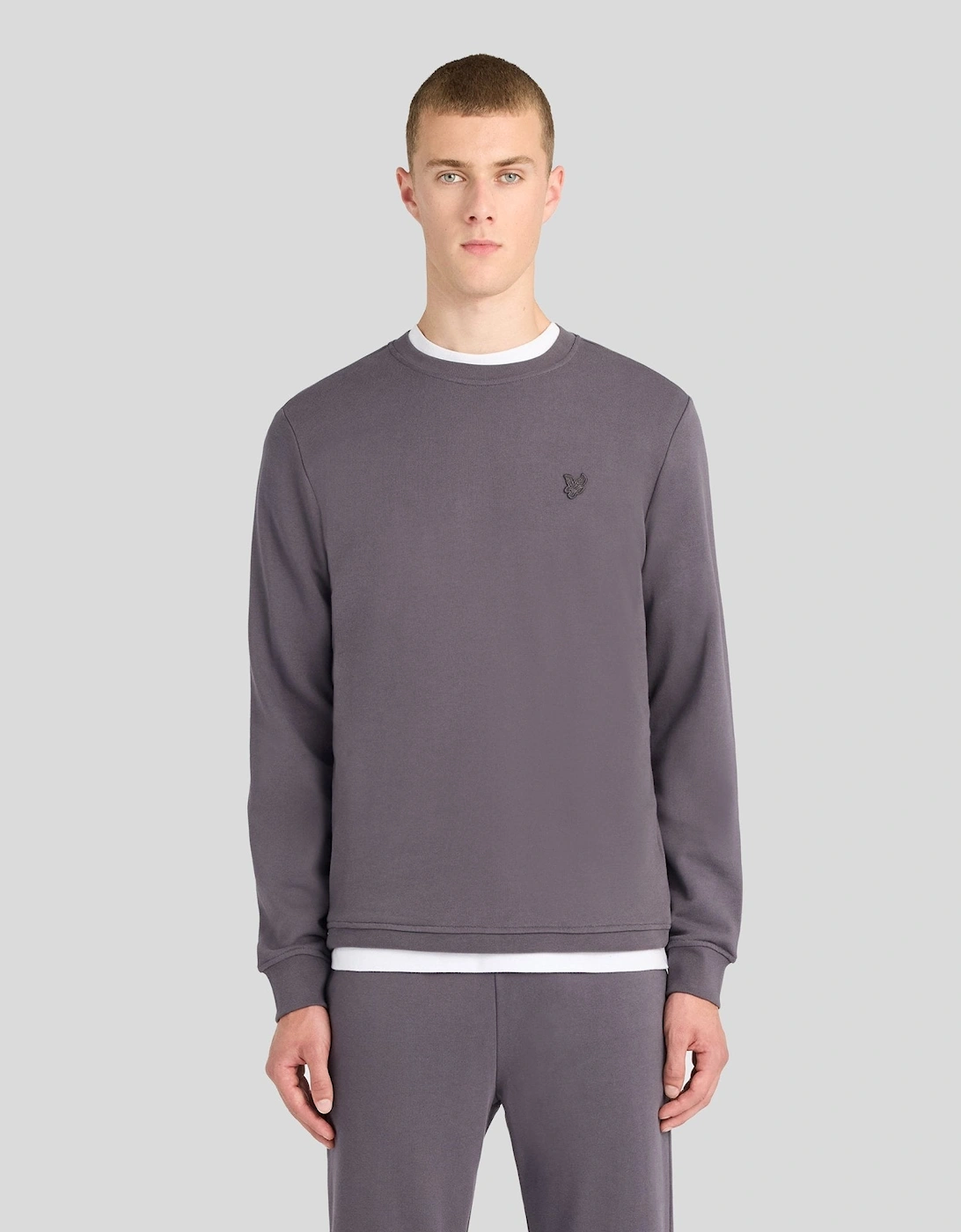 Superfine Cotton Crew Neck Sweatshirt, 7 of 6