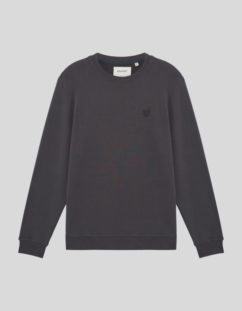 Superfine Cotton Crew Neck Sweatshirt