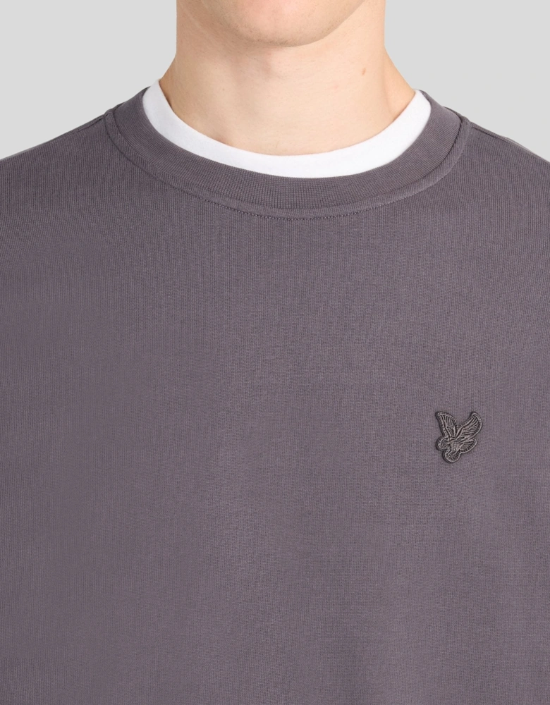 Superfine Cotton Crew Neck Sweatshirt
