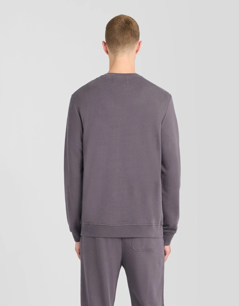 Superfine Cotton Crew Neck Sweatshirt