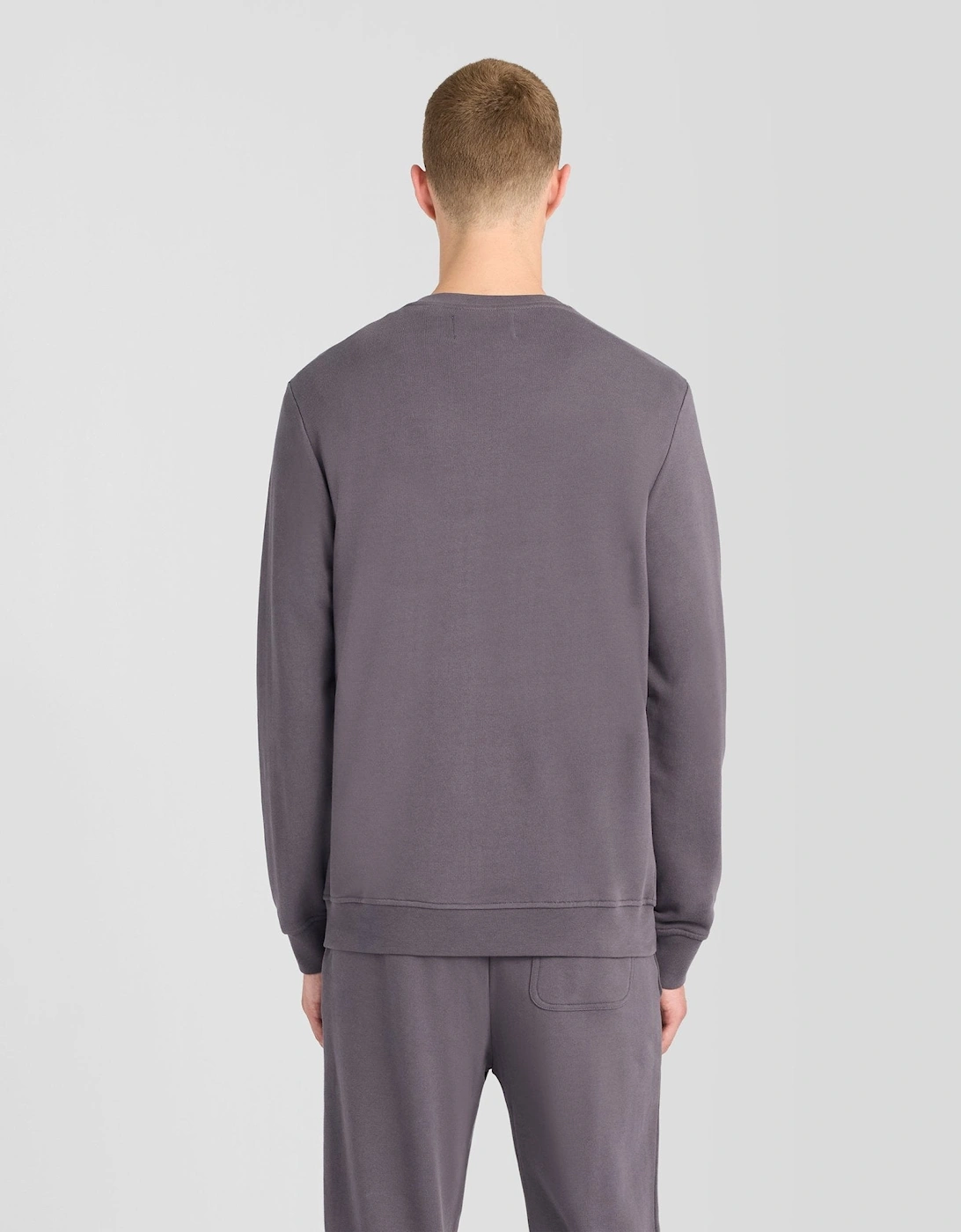 Superfine Cotton Crew Neck Sweatshirt